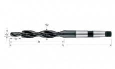 多刃阶梯钻180ºA405